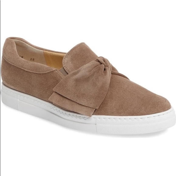 Paul Green Shoes - Paul Green Tan Knotted Leather Suede Shoes